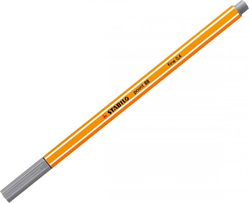 Stabilo Point 88 0.4mm Dark Grey