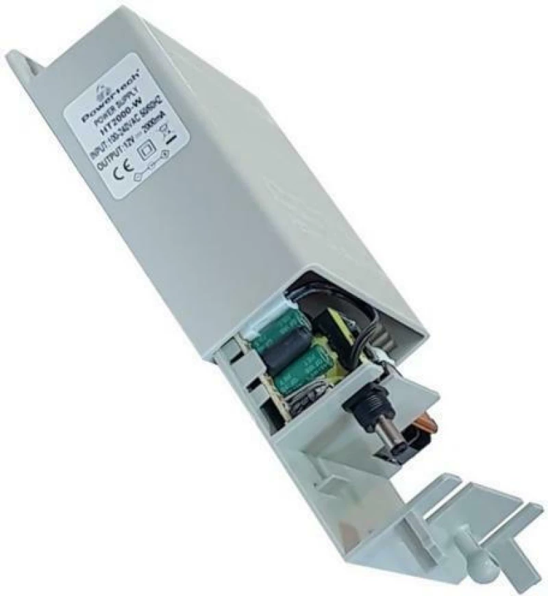 Powertech Τροφοδοτικό Ht-2000-W, 12V 2A, Αδιάβροχο