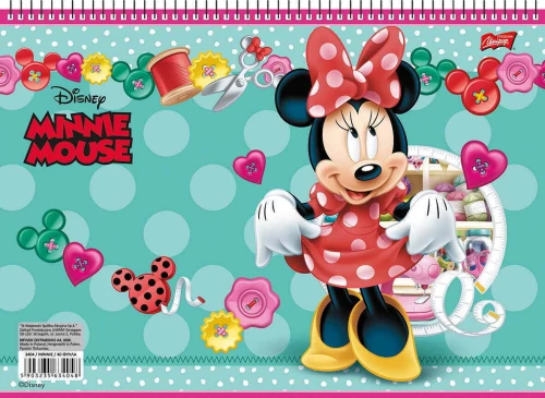 Salko Paper Μπλοκ Ζωγραφικής Minnie Α4 40 Φύλλα (Διάφορα Σχέδια)