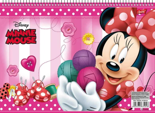 Salko Paper Μπλοκ Ζωγραφικής Minnie Α4 40 Φύλλα (Διάφορα Σχέδια)