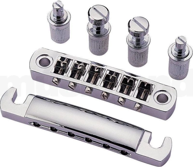 GMi Tune-O-Matic Bridge / Tailpiece - Chrome