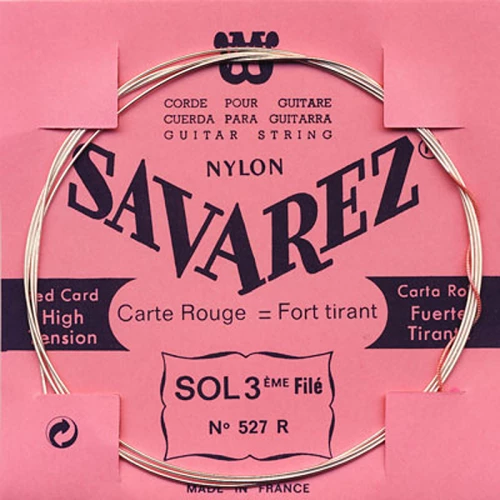Savarez 527R G Red - High Tension