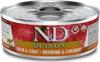 N&D Quinoa Skin & Coat 80gr 12τμχ