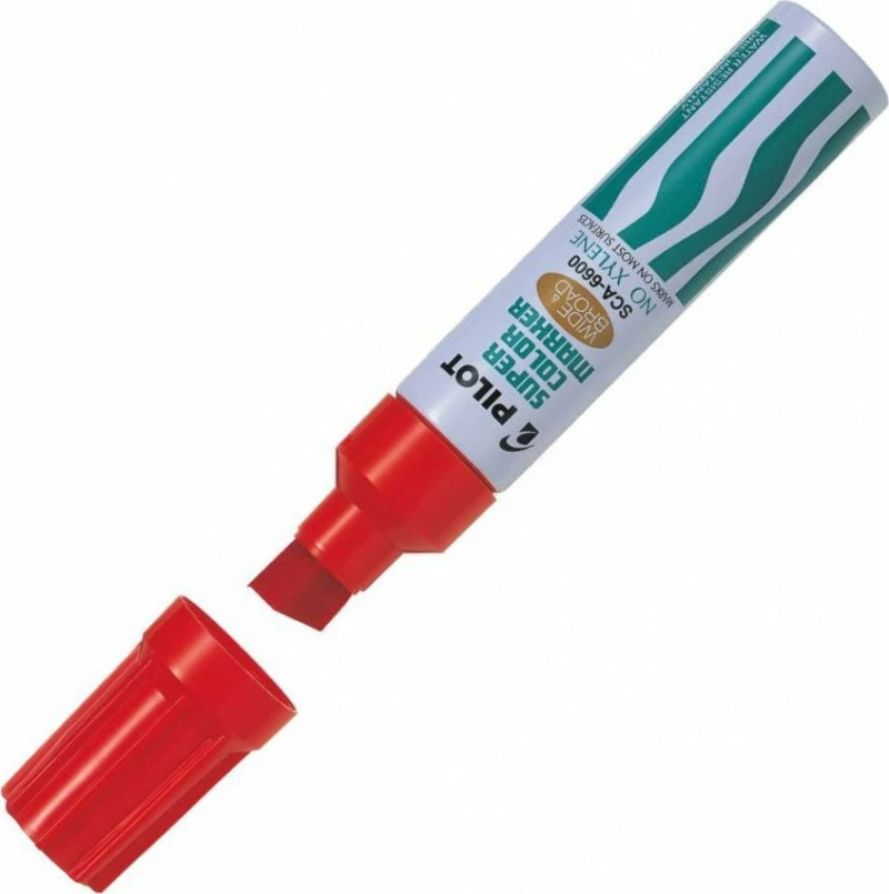 Pilot SCA 6600 Ανεξίτηλος 12.5mm Κόκκινο