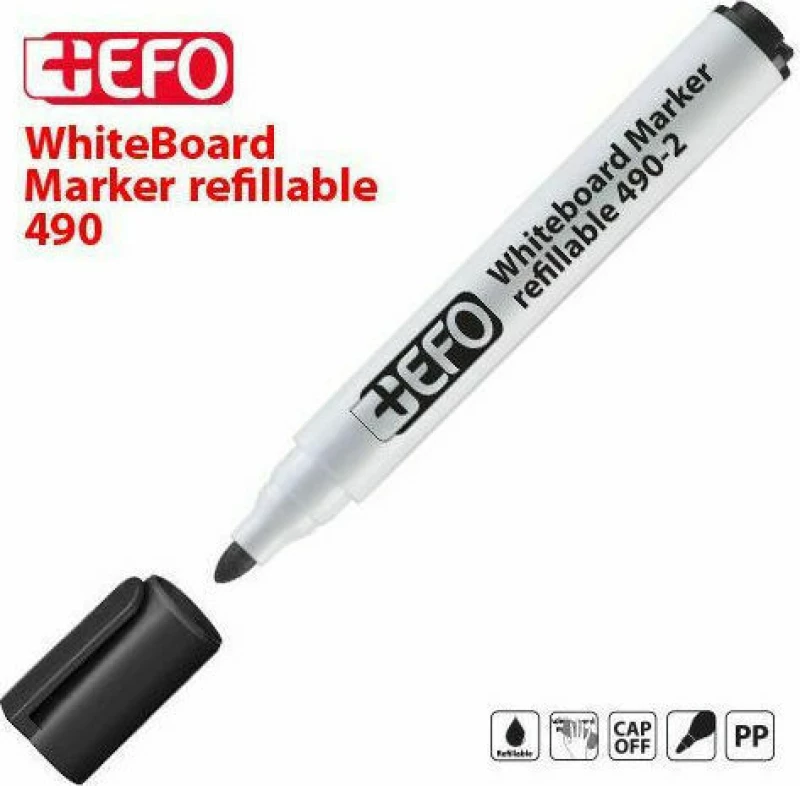 +Efo Μαρκαδόρος Πίνακα Μαύρος 3mm