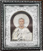 Ξύλινη Λουστραρισμένη Εικόνα Ιησούς Χριστός 3350