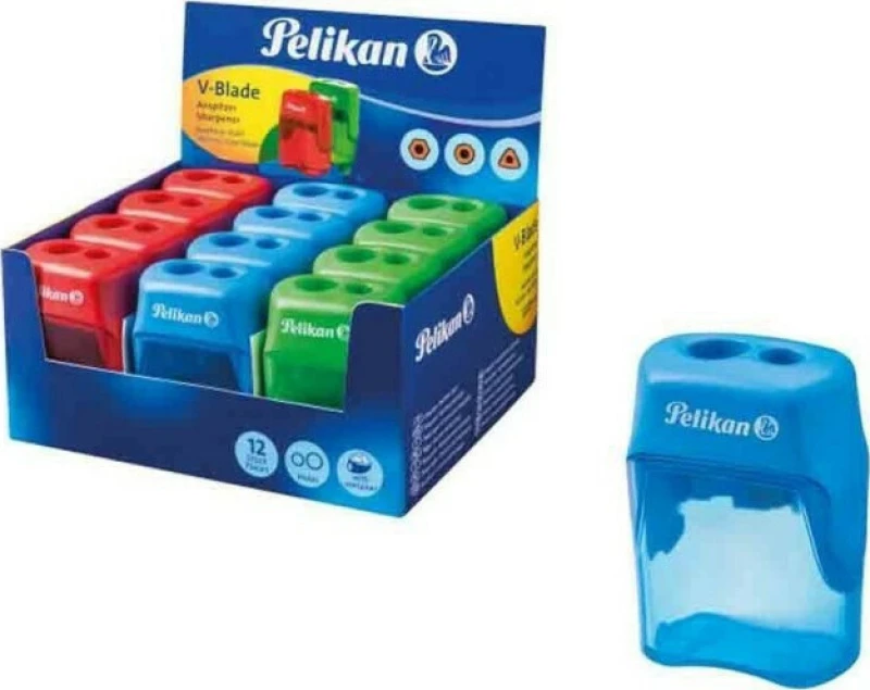 Pelikan Διπλή Ξύστρα (Διάφορα Χρώματα)