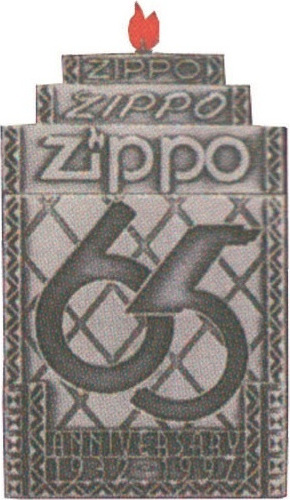 J65-6 σήμα πέτου Zippo