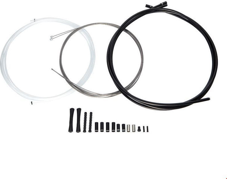 ΣΥΡΜΑ ΤΑΧΥΤΗΤΩΝ SRAM SLICKWIRE PRO ROAD/MTB 016 4mm ΕΣΩΤΕΡΙΚΟ ΚΑΙ ΕΞΩΤΕΡΙΚΟ ΚΙΤ ΜΑΥΡΟ
