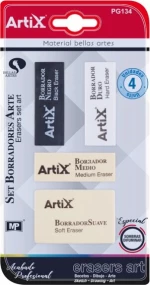 Σετ γόμες σχεδίου Artix 4τμχ