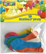 Σετ 10 τεμ Μπαλονια 7" 18cm