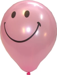 Σετ 15 Πολύχρωμα Μπαλόνια Smile