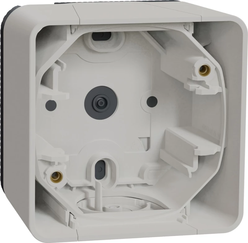 Schneider Electric Mureva Styl Κουτί Επίτοιχης Τοποθέτησης 1 Θέσης IP55 MUR39911 Λευκό