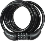 Master Lock 8221 Κλειδαριά Ποδηλάτου Κουλούρα με Συνδυασμό Μαύρη