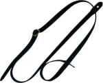 Fire&Stone Mandolin Strap, Leather - Black