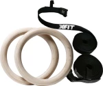 X-FIT Wooden Pro 03-003-675 Κρίκοι Γυμναστικής