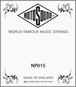 Rotosound NP015 Plain Steel - .015