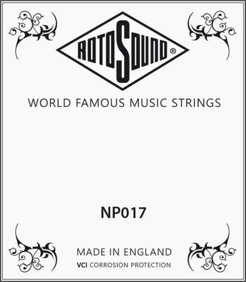 Rotosound NP017 Plain Steel - .017