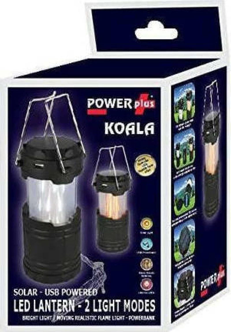 PowerPlus Koala Ηλιακό USB Φανάρι LED