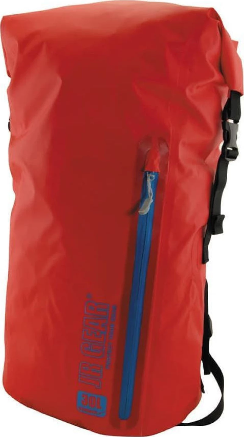 JR GEAR ΣΑΚΙΔΙΟ ΣΤΕΓΑΝΟ BOMBER MINI 30L ΜΠΛΕ/ΚΟΚΚΙΝΟ/ΜΑΥΡΟ (12745)