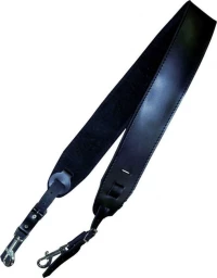 Fire&Stone Banjo Strap Leather Deluxe - Black