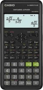 Casio Αριθμομηχανή Επιστημονική FX-350ES Plus 2 15 Ψηφίων σε Μαύρο Χρώμα