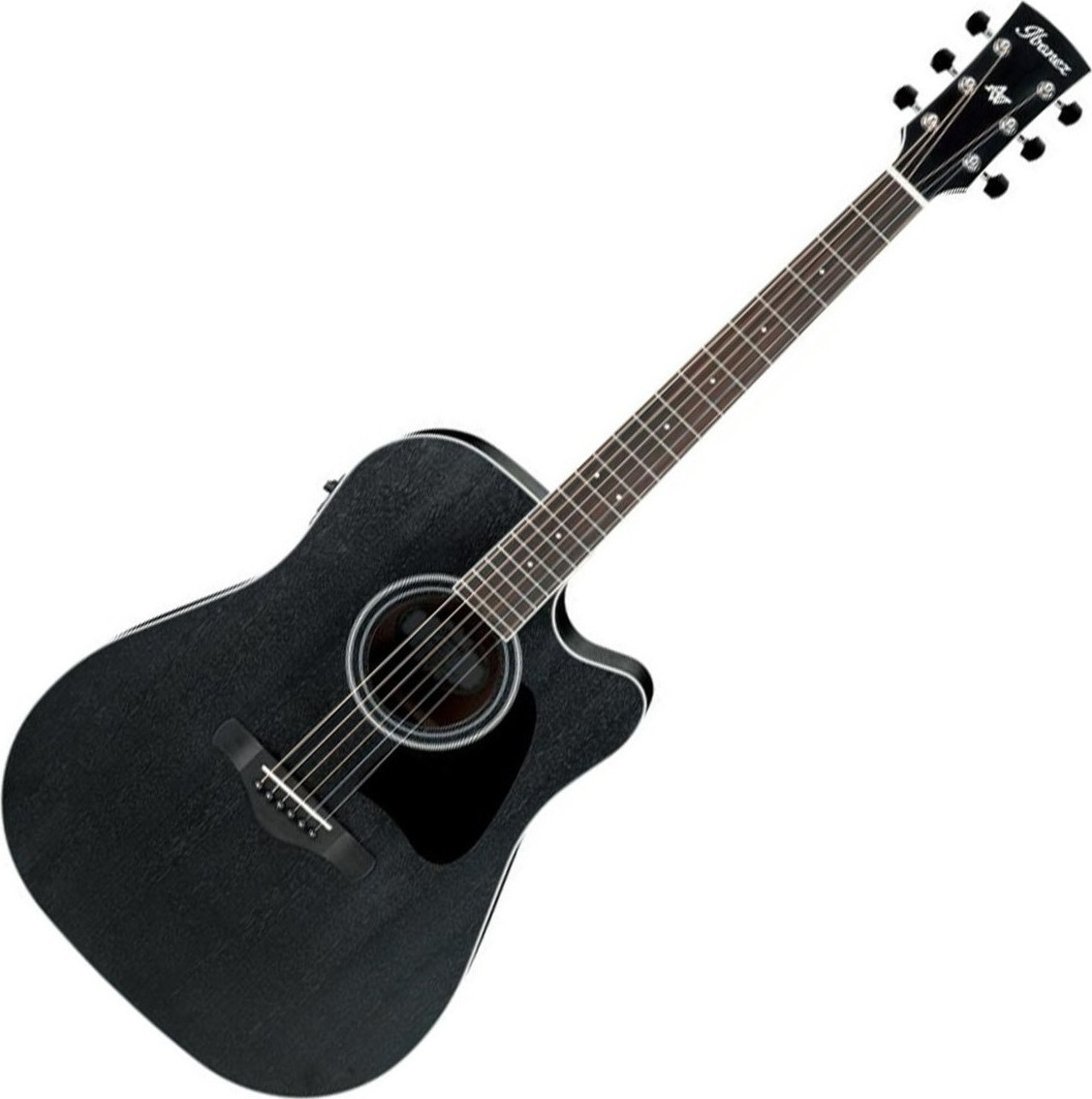 Ibanez Ηλεκτροακουστική Κιθάρα AW84CE-WK Black
