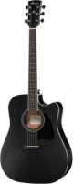 Ibanez Ηλεκτροακουστική Κιθάρα AW84CE-WK Black