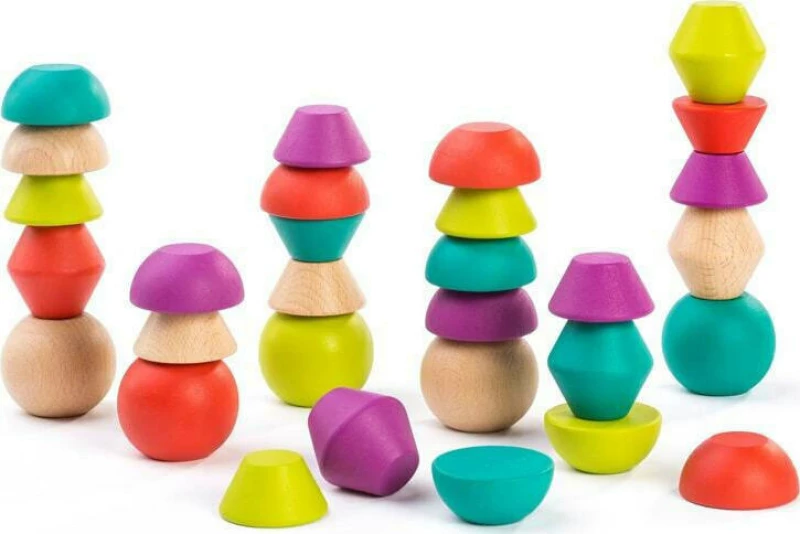 Miniland Wood Towering Beads