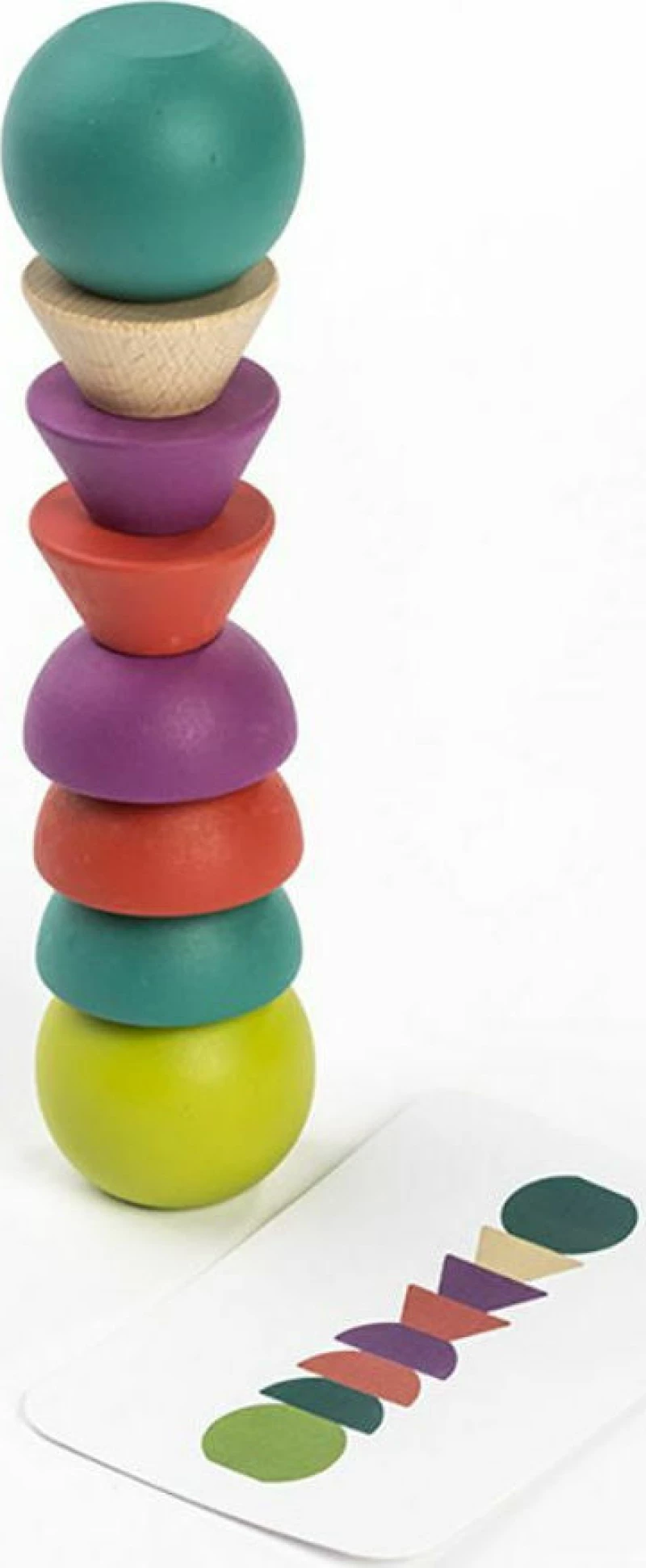 Miniland Wood Towering Beads