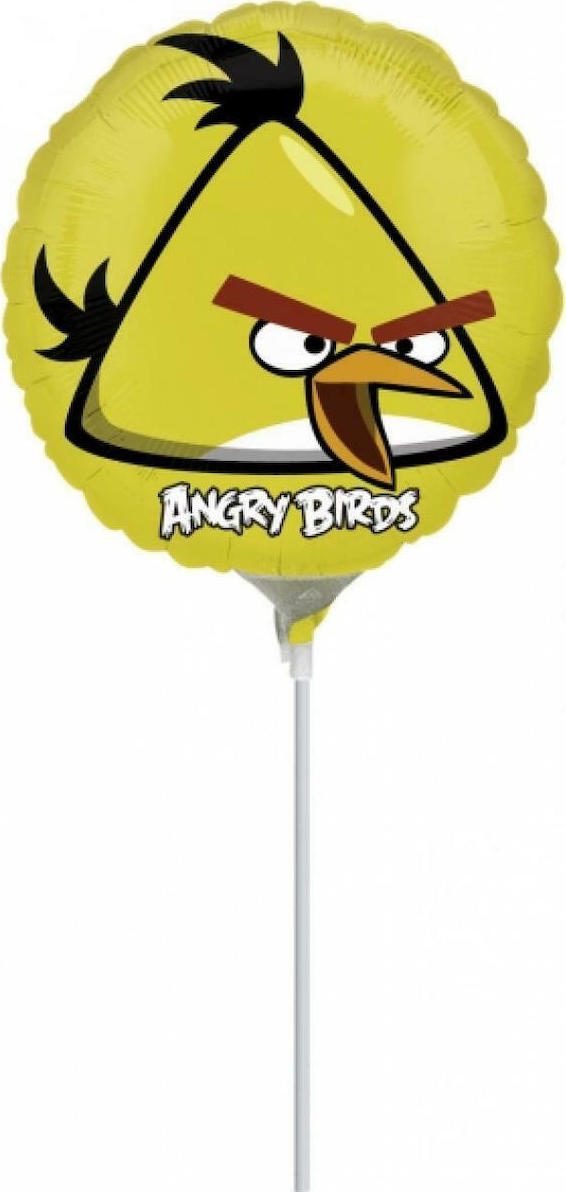 Φοιλ 9 Στρογγυλό Angry Birds Κίτρινο