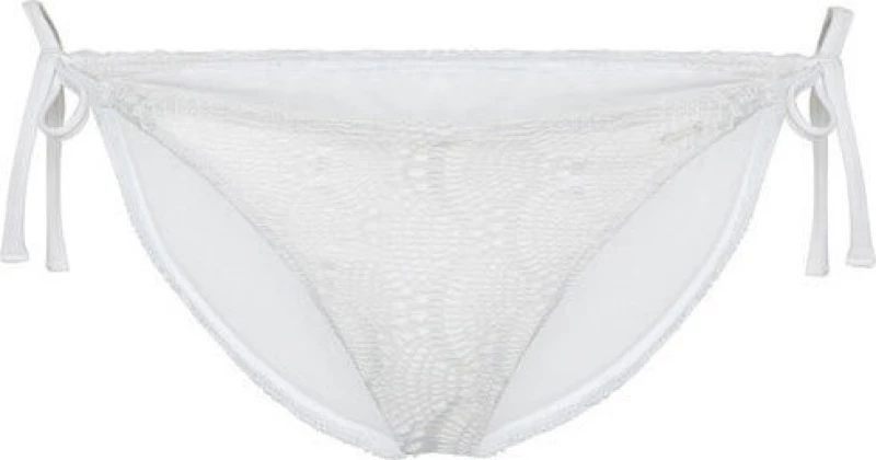Pepe Jeans Romina Bikini Slip Με Κορδονάκια Λευκό