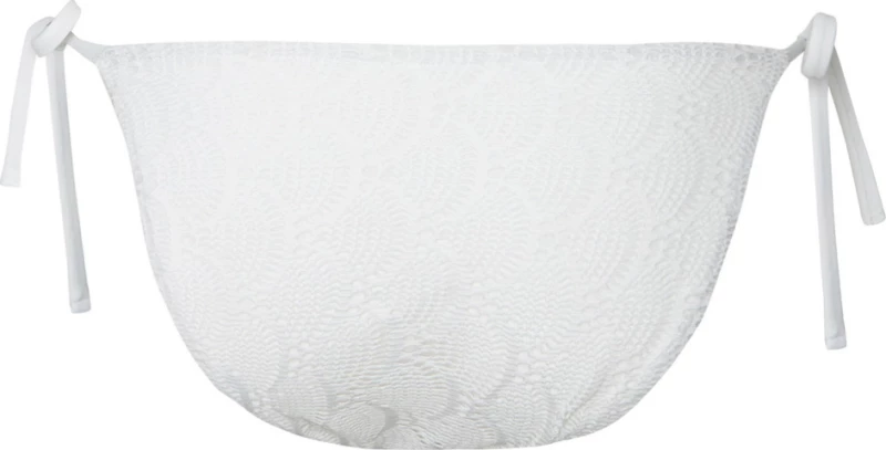 Pepe Jeans Romina Bikini Slip Με Κορδονάκια Λευκό