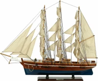 Ξύλινο Διακοσμητικό Καράβι Ιστιοπλοϊκό 90x75cm 31116