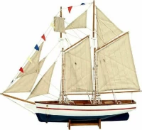 Ξύλινο Διακοσμητικό Καράβι Ιστιοπλοϊκό 150x136cm