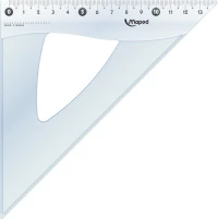 Maped Τρίγωνο Cristal 21cm 45° 146123