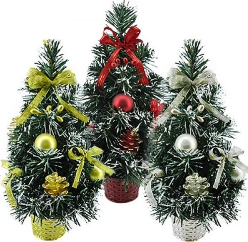 Δεντράκι Στολισμένο 30cm Κόκκινο Xmasfest 1131194