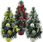 Δεντράκι Στολισμένο 30cm Κόκκινο Xmasfest 1131194