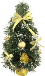 Δεντράκι Στολισμένο 30cm Κόκκινο Xmasfest 1131194