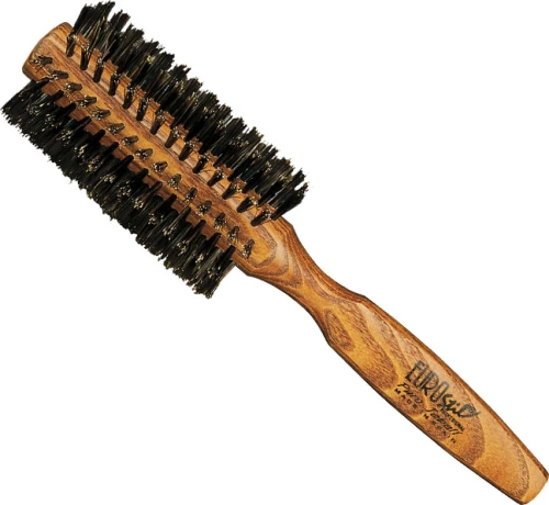 Eurostil Round Wooden Boar Brush 22mm