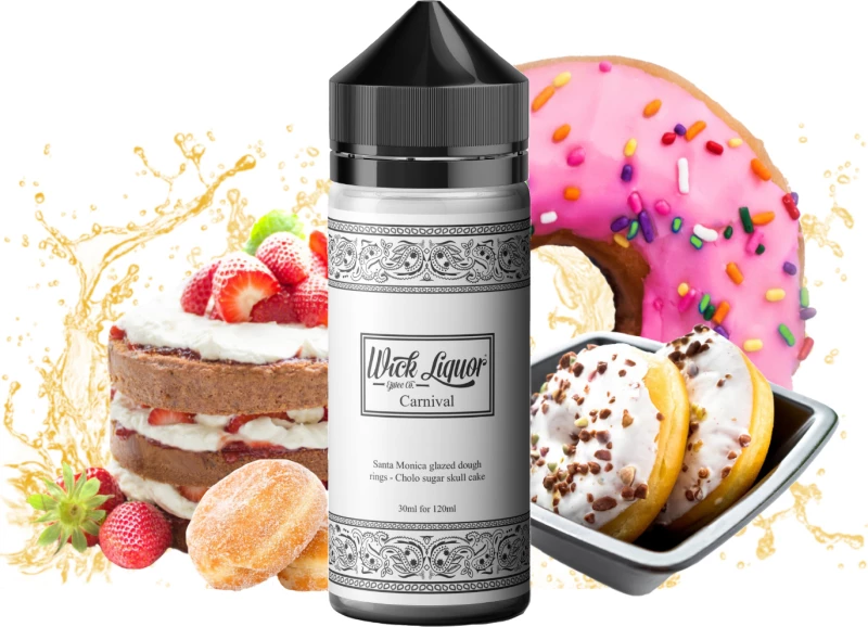 Wick Liquor Flavor Shot Carnival 120ml