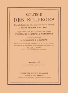 Lemoine σολφέζ 6B