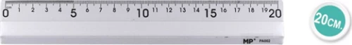 Χάρακας αλουμινίου MP 20cm