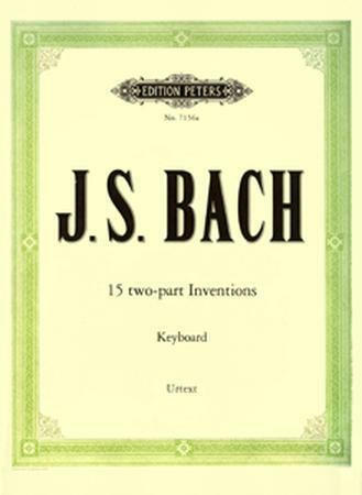 J.S.Bach - 15 two-part Inventions / Εκδόσεις Peters