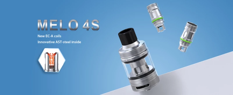 Eleaf Melo 4S 4ml 25mm Silver