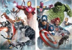 Educa Παζλ 2X500 Τεμ. Marvel Mania (#17994)