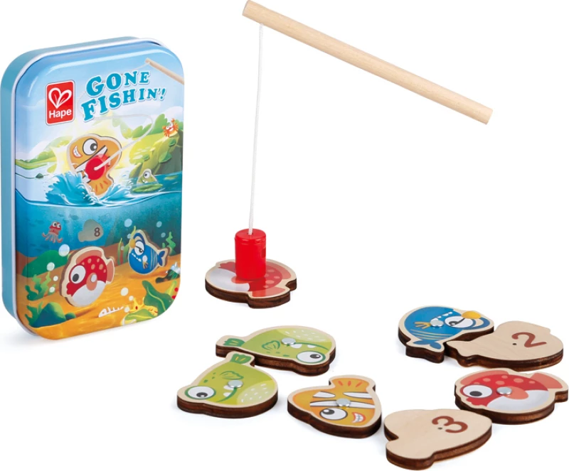 Hape Early Explorer Ξύλινο Gone Fishin'