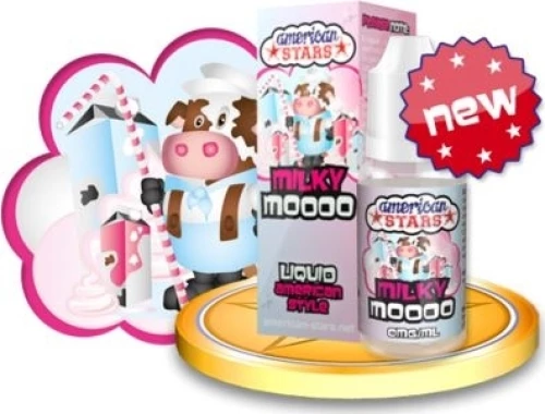 American Stars Milky Moooo 12mg 10ml