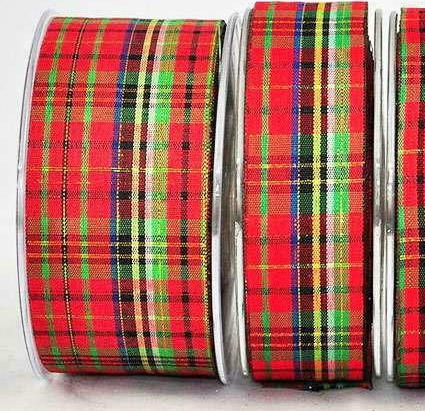Κορδέλα Βαμβακερή Scotch Κόκκινο 40mm 50m