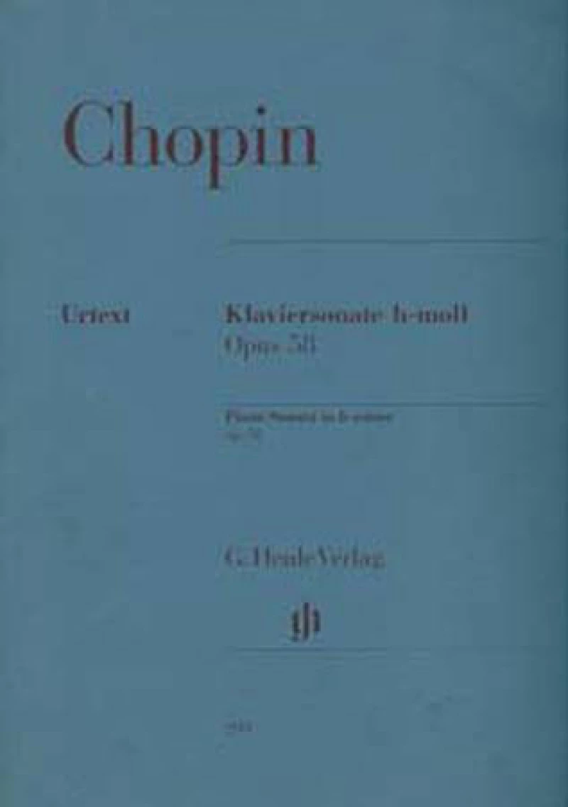 Frederic Chopin - Piano Sonata B Minor Op. 58/ Εκδόσεις Henle Verlag- Urtext
